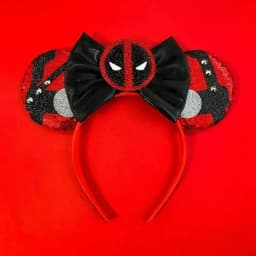 Disney Mickey Mouse X-Force Deadpool Ears Headbands for kids Girls Marvel Spiderman Hairband Women Adults Party Hair Accessories