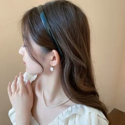 2pc Fashion European and American 1.5cm Wide Vintage Leopard Black Hairbands Headbands for Women Girls Korean Hair Accessories