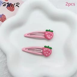 Girls' Sweet Strawberry Hairpin Set - 2/10/20pcs Female Broken Hair Bangs Small Clip Headdress Cute Kitchen Sink Craft Supplies