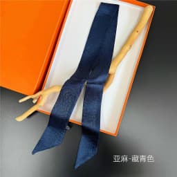 5X100CM Women Narrow Long Scarf Solid flax Silk Rubber Red Tie Bag Ribbon Headbands Luxury Scarf Headscarves Ladies Foulard