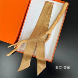5X100CM Women Narrow Long Scarf Solid flax Silk Rubber Red Tie Bag Ribbon Headbands Luxury Scarf Headscarves Ladies Foulard