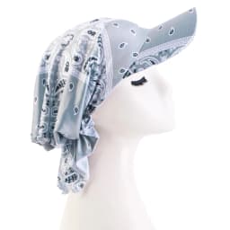 New Muslim Women Brim Cap Pre-Tied Sun Visor Turban Ethnic Print Baseball Caps Head Scarf Hijab Bandage Female Outdoor Hat