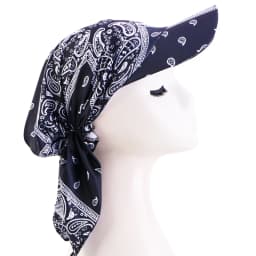 New Muslim Women Brim Cap Pre-Tied Sun Visor Turban Ethnic Print Baseball Caps Head Scarf Hijab Bandage Female Outdoor Hat
