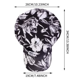 New Muslim Women Brim Cap Pre-Tied Sun Visor Turban Ethnic Print Baseball Caps Head Scarf Hijab Bandage Female Outdoor Hat