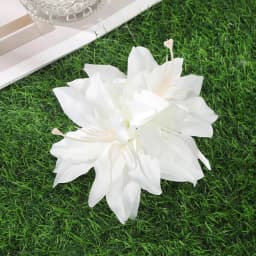 AWAYTR Artificial Pink Flowers Hairpin Party Flower Girls Barrette Bohemian Side Bangs Clip Small Hair Clips Hair Accessories