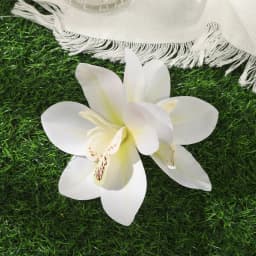 AWAYTR Artificial Pink Flowers Hairpin Party Flower Girls Barrette Bohemian Side Bangs Clip Small Hair Clips Hair Accessories