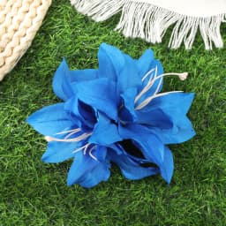 AWAYTR Artificial Pink Flowers Hairpin Party Flower Girls Barrette Bohemian Side Bangs Clip Small Hair Clips Hair Accessories