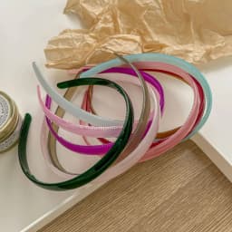 Translucent Plastic Headbands With Teeth Solid Color Hairbands For Women Head Hoop Band Antiskid Hair Hoops Hair Accessories