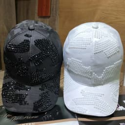 New Duck Hat for Men and Women Spring and Autumn Outdoor Casual Hat with Diamond Korean Version Shade Baseball Cap