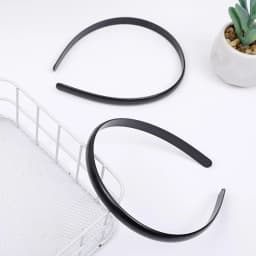 1PCs Black Simple Wide Headband 1~4cm Girl Women DIY Jewelry Material Cloth Headband Semi-finished Hair Accessories Wholesale