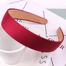Solid Wide Hairbands For Women Girls Satin Hair Bands Fashion Headband Hair Hoop for Korean Hair Accessories Gift