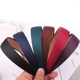Solid Wide Hairbands For Women Girls Satin Hair Bands Fashion Headband Hair Hoop for Korean Hair Accessories Gift