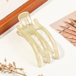 New Duckbill Hair Claws Clamps Crab Barrettes Bow Solid Color Acrylic Hair Clips Fashion Women Hairpin Ponytail Hair Accessories