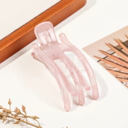 New Duckbill Hair Claws Clamps Crab Barrettes Bow Solid Color Acrylic Hair Clips Fashion Women Hairpin Ponytail Hair Accessories