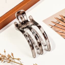 New Duckbill Hair Claws Clamps Crab Barrettes Bow Solid Color Acrylic Hair Clips Fashion Women Hairpin Ponytail Hair Accessories