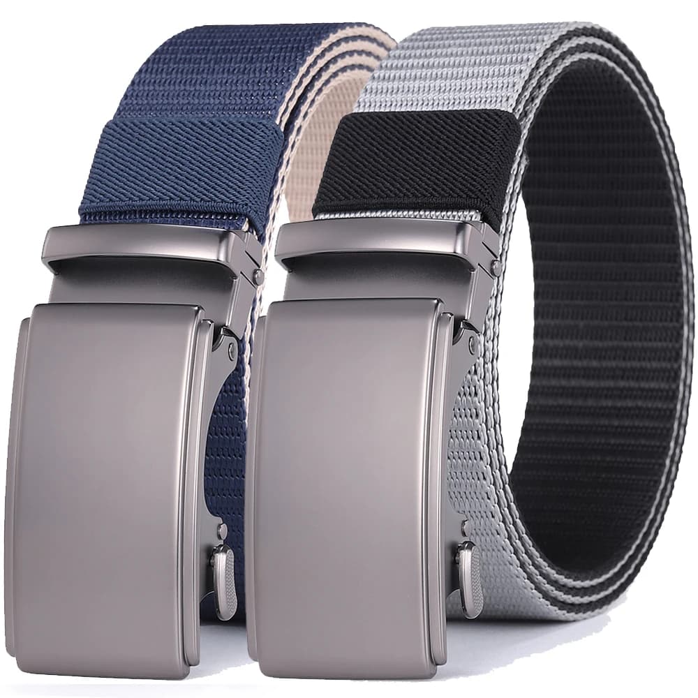 High Quality Men's Belt Automatic Buckle Tactical Canvas Nylon Male Belts Luxury Brands Waist Belt for Jeans Pant Big Casual