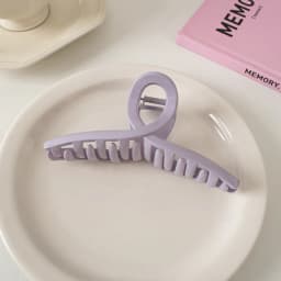 Large Waves Hair Claw Clips Crab Women Girls Cream Macaron Cross Ponytail Holder Hair Barrettes Hairpins Hair Accessories