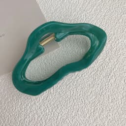 Large Waves Hair Claw Clips Crab Women Girls Cream Macaron Cross Ponytail Holder Hair Barrettes Hairpins Hair Accessories