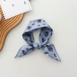 100% Cotton Printed Versatile Simple Hand Towel Women's Small Square Towel Scarf Korean Style Small Silk Scarf Women Headband