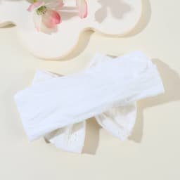 Wide Elastic Headband Soft Non-slip Breathable Head Bands Big Bow Headwrap For Baby Girls Children's Bath Hair Band Accessories