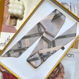 1PC Korean Autumn Hot Sale Fashion Luxurious Ladies Leisure Decoration Twill Long Strip Streamer Silk Scarf Tie Bind bag Ribbon