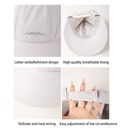Outdoor Sun Hat For Women Breathable Quick Drying Baseball Cap Lightweight And Breathable Open Top Wide Brimmed Hat Duckbill Cap