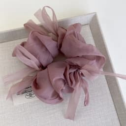 New Sweet Bowknot Sheer Organza Hair Scrunchies Korean Style Solid Color Stretchy Hair Ropes Ladies Elastic Head Bands For Daily