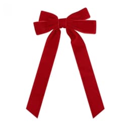 2Styles Velvet Bowknot Hair Clips for Women Elegant Sweat Double Bows Long Tassel Barrettes Hairpin Styling Korean Accessories