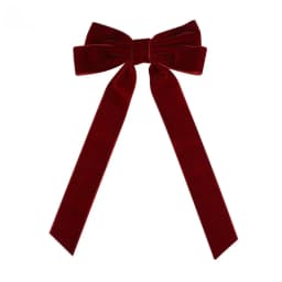 2Styles Velvet Bowknot Hair Clips for Women Elegant Sweat Double Bows Long Tassel Barrettes Hairpin Styling Korean Accessories