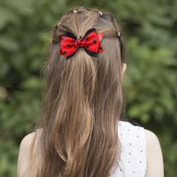 2 Pieces/pack Ladybug Pattern Hair Clips Hair Accessories for Girls Kids Hair Pin Headwear Hairbows Ideal Gift for Girls