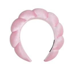 Vintage Velvet Cloud Hair Hoop for Women Girls Sponge Headband Wash Face Wristband Set Spa Bathroom Accessories