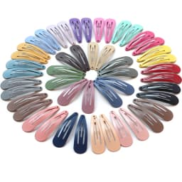 40Pcs Set New Paint Printing BB Clip Children's Broken Hairpin Metal Side Little Girl Hair Accessories Hairpin