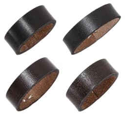 Vintage Universal Waist Belt Loop Genuine Leather DIY Waist Belt Link Loop Buckle Retainer Keeper Waistband Accessories Teenager