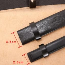 Vintage Universal Waist Belt Loop Genuine Leather DIY Waist Belt Link Loop Buckle Retainer Keeper Waistband Accessories Teenager