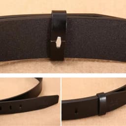 Vintage Universal Waist Belt Loop Genuine Leather DIY Waist Belt Link Loop Buckle Retainer Keeper Waistband Accessories Teenager