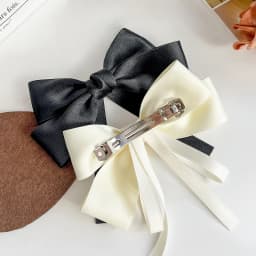 Fashion Spring Ribbons Bows Hair Clips Claw Hairpins For Women Girls Lady Headwear Barrettes Korean Ponytail Hair Accessories