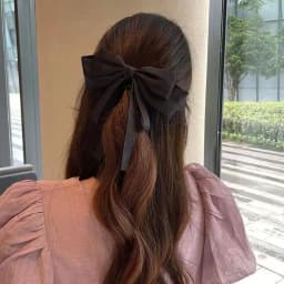 Fashion Spring Ribbons Bows Hair Clips Claw Hairpins For Women Girls Lady Headwear Barrettes Korean Ponytail Hair Accessories