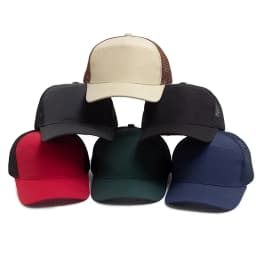 Custom logo 7 Panel Baseball Cap Hip Hop Mesh Cap Men's Trucker Hat Visor Hard top Snapback Female unisque DIY design printed gr