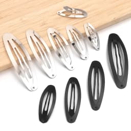 10pcs/pack Iron Oval BB Hair Clips 4-6cm Simple Hairpin Barrettes for DIY Handmade Headwear Hair Tools Crafts Accessories