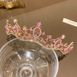 1 large crown fashionable crown headband suitable for performances and birthdays as a hair accessory