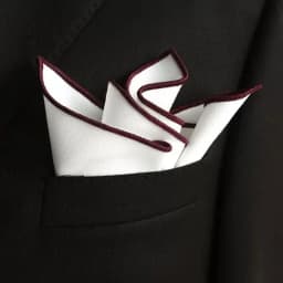2Pcs Handkerchiefs for Men Cotton Linen Mens Handkerchiefs with Pocket Squares Holder White Hankies for Wedding Exercise