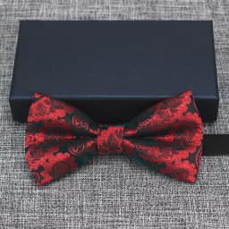 Black Red Fashion Bowties Groom Men Formal Colourful Cravat Green Marriage Butterfly Wedding Bow tie Satin Plaids