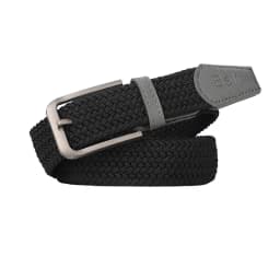 Non-perforated, non-perforated, men's and women's woven belts, elastic elastic canvas belts, women's Korean version, versatile s