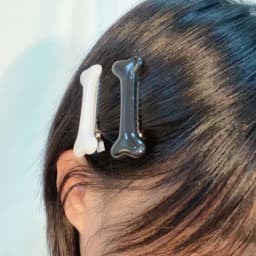 2pcs/pack Personality Hair Decoration Fashion Dog Bone Design Hair Accessories Hairpin Headwear Barrettes Hair Clips