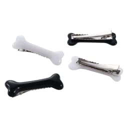 2pcs/pack Personality Hair Decoration Fashion Dog Bone Design Hair Accessories Hairpin Headwear Barrettes Hair Clips