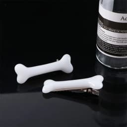 2pcs/pack Personality Hair Decoration Fashion Dog Bone Design Hair Accessories Hairpin Headwear Barrettes Hair Clips