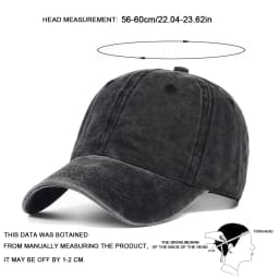 Unisex Light Washed Solid Color Baseball Caps Spring and Autumn Outdoor Adjustable Casual Hats Hip Hop Hat Sunscreen Hat