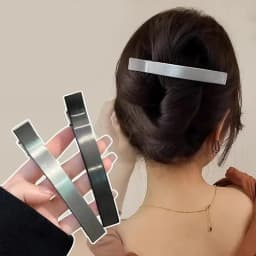 1~3Pcs Long Duckbill Hair Clip Metal Alloy Crocodile Headdress Fashion Korean Simple Elegant Hairpins Hair Accessories