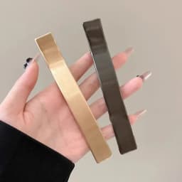 1~3Pcs Long Duckbill Hair Clip Metal Alloy Crocodile Headdress Fashion Korean Simple Elegant Hairpins Hair Accessories