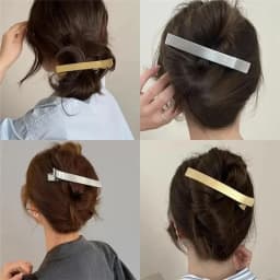 1~3Pcs Long Duckbill Hair Clip Metal Alloy Crocodile Headdress Fashion Korean Simple Elegant Hairpins Hair Accessories